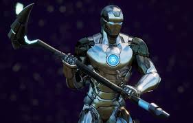 See more ideas about fortnite, skin, combo. Tony Stark Iron Man Silver Foil Cryo Chamber Scratchmark Blue Fortnitefashion