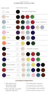 50 uncommon color chart dressing