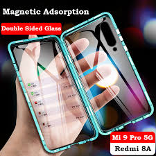 360 Full Magnetic Case For Xiaomi 10 5g Cc9 Pro Note 10 Lite Coque X3 Double Glass Metal Bumper Redmi Note 9s 8 8t 7 8a K30 Case Phone Case Covers Aliexpress