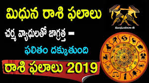Rasi Phalalu 2019 Gemini Horoscope Midhuna Rasi Phalalu F3 Telugu Horoscope Gemini Book Cover Youtube