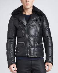 Access Denied Leather Jacket Men Jackets Leather Fashion