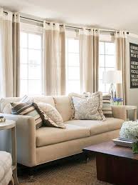 Window treatments for those tricky windows | driven by decor. Learn How To Choose Livable Colors For Your Home Window Treatments Living Room Neutral Living Room Design Curtains Living Room