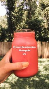 Raspberry Pineapple Smoothie Recipe Healthy Drinks Smoothies Easy Healthy Smoothies Healthy Drinks Recipes