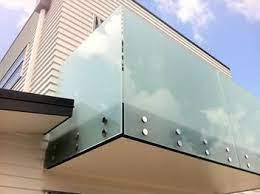 Frosted Glass Balustrade For New Deck Balcony Glass Design Frameless Glass Balustrade Glass Balcony Railing