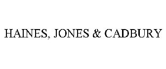 Check spelling or type a new query. Haines Jones Cadbury Trademark Of Hajoca Corporation Registration Number 3186933 Serial Number 78808629 Justia Trademarks