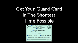 Taking the mandatory classes and applying online is the fastest way to get started. California Guard Card Requirements Security Guard Training Hq
