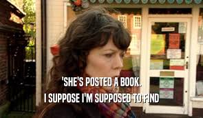 (with infinitive) having an obligation. Peep Show Gifglobe She S Posted A Book I Suppose I M Supposed To Find