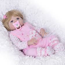 17'' rebekah reborn baby doll girl, newborn baby dolls with clothes toy. Keiumi Lovely Reborn Baby Dolls 23 Inch 55cm Full Silicone Body Lifelike Baby Dolls With Hair So Truly Reborns Kids Birthday Lifelike Baby Dolls Reborn Baby Dolldoll With Hair Aliexpress