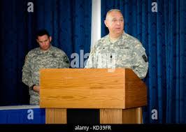 U.S. Air Force 1st Lt. Colin Blount, a weapons systems officer assigned to  34th Expeditionary Bomb Squadron, inspects a B-1B Lancer at Andersen Air  Force Base, Guam, after returning from a Bomber