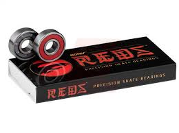 Bones® Reds® Skateboard Bearings 8 Pack - Bones Bearings