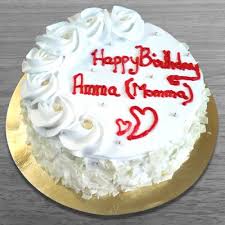 Now you can make her birthday extremely special by sending a delicious birthday cake for your mother ordered from floweraura. Send Happy Birthday White Forest Cake For Mom Online By Giftjaipur In Rajasthan