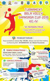 Bola voli kualitas terbaik dari merk mikasa, proteam, molten, pro court & tachikara yang keren, murah, empuk dan bagus untuk pemula atau wanita voli pantai. Brosur Smansaga Cup Poster Sekolah Turnamen Bola Voli Event Desain Pamflet Brosur Fotografi
