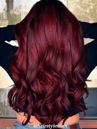 Purple is another gorgeous hair color and this next haircut shows how to wear it in style. 5 Of The Cutest Hair Color Ideas For 2020 Stylish Belles Shades Of Red Hair Dark Red Hair Color Deep Red Hair