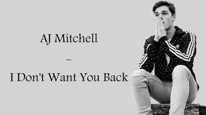 Скачивай и слушай z2 i want you и common i want you на zvooq.online! Aj Mitchell I Don T Want You Back Full Hd Lyrics Youtube