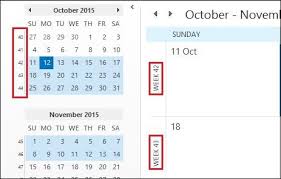 How To Add Week Numbers To Outlook 2016 Calendar