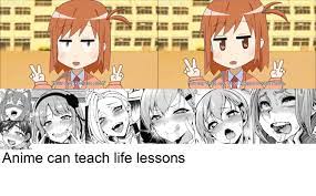 Ahegao double peace : r/Animemes