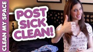 How To Clean Up After Being Sick: Post Cold & Flu Routine (Clean My Space)  - Youtube
