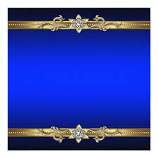 Black And Gold Invitation Background Design Create Your Own Invitation Zazzle Com In 2020 Royal Background Royal Blue And Gold Poster Background Design