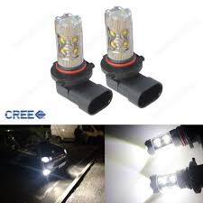 2x H16 Ps19w Bulb 50w High Power Led Sidelight Daytime Light Drl Fog Lights 6000k Xenon White Light Color Ca301 Car Lights Lamp Light Led Bulb