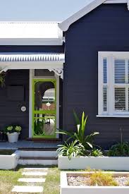 Exterior Dulux Colours Black Fox Effervescent Lime Door House Paint Exterior Exterior House Colors Facade House