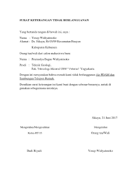 Contoh surat keterangan tidak berlangganan air dan telepon. Surat Keterangan Tidak Berlangganan Pdam