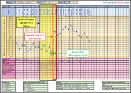 fertility charting fertile window calculator conception