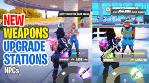 Instead of finding an upgrade bench, you will instead need to find some of the npc characters that can now be found on the map. New How To Upgrade Weapons In Fortnite Chapter 2 Season 5 Youtube