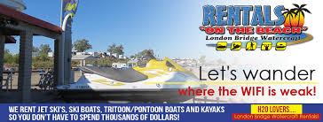 Since then, lake havasu city has been a pwc hub for riders, racers and industry. Dawn Widmayer Boat Rentals And Jet Ski Rentals On The Beach