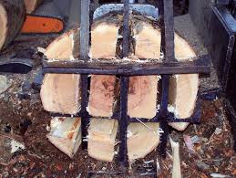 2 3/4 lb wood splitting wedge and antique 3 1/2 lb axe head. Cutting And Splitting West End Firewood