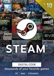 Steam is an online destination for playing, discussing, and creating games and if you are a true video game lover, you must've stumbled upon it at buy best card, you can now purchase digital gift cards worth $1.5 to $95, so we have something for everyone to enjoy! Buy Steam Wallet Gift Card 10 Eur Steam Key Europe Eneba