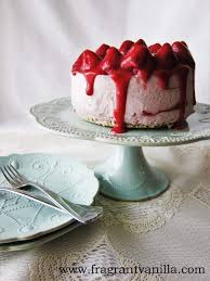 The ultimate triple chocolate cheesecake recipe! Raw Strawberry White Chocolate Cheesecake Fragrant Vanilla Cake