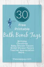 Mini bath bomb favors recipe. 30 Adorable Free Printable Bath Bomb Tags Thesoapguy Com Blog