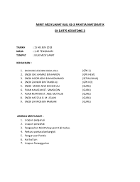 Minit mesyuarat panitia matematik bilangan 1 tahun 2016 tarikh. Doc Minit Mesyuarat Kali Ke 3 Panitia Matematik Sk Lktp Keratong 3 Bbma Ma10 Academia Edu