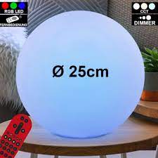 Showing results for remote control table lamp. Rgb Led Table Lamp Ball White Dimmable Cct Remote Control Meinelampe