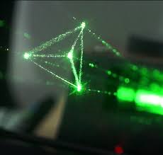 Holovect Draws Objects In The Air With Light Holographic Displays Hologram Technology Hologram
