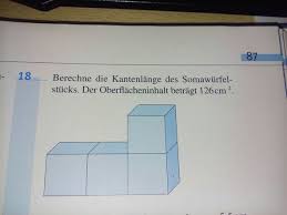 Meanings of kantenlänge with other terms in english german dictionary : Kantenlange Des Somawurfelstucks Mathe