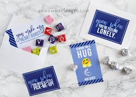 After the glue has dried, gently open up the card. Open When Letters Diy Kit Printable Somewhat Simple