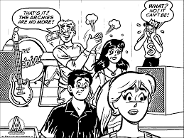 Pictures of archie coloring pages and many more. Nice The Archies Archie And Friends Coloring Page Friends Coloring Pages Boys Coloring Pages Coloring Pages