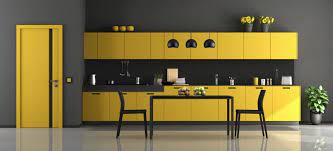 Who says kitchen can not be masculine? 34 Stylish Yellow Kitchen Ideas Designs Pictures