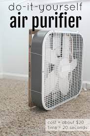 Diy Air Purifier You Can Make Yourself Paintbrushes Popsicles Diy Air Purifier Air Purifier Purifier