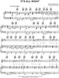 Allmusic review by andrew hamilton. The Impressions It S All Right Sheet Music In Db Major Transposable Download Print Sku Mn0117296
