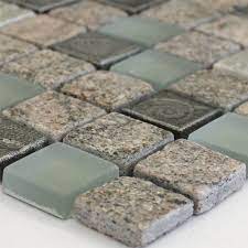 Naturstein ist stark im material und ideal für schöne von allen arten von mosaiken ist glasmosaik wahrscheinlich die stilvollste variante. Das Konnte Es Sein Quarzit Glas Naturstein Mosaik Fliesen 23x23x8mm Natursteine Fliesen Mosaik