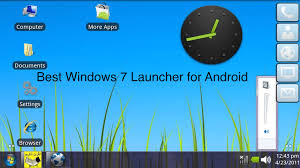Download Real Windows 7 Launcher For Android Windows 7 Features