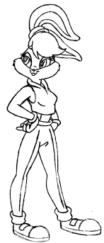 It's also a lot of fun to practice. Stylish Lola Bunny Coloring Coloring Page Download Print Online Coloring Pages For Free Color N Bunny Coloring Pages Lola Bunny Art Online Coloring Pages