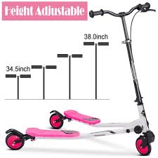 Simply by pushing your legs, and moving your body side to side makes the scooter roll forward as if by magic! Rampmu Y Flicker Scooter Wiggle Scooter For Kids 3 Wheels Push Swing Scooter Foldable Speeder Tri Slider Kickboard For Age 3 Us Stock Buy Online In Barbados At Barbados Desertcart Com Productid 187797610