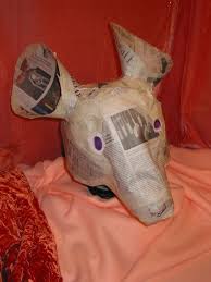 Wearable Art Costume Design Charlotte S Web Newspaper Mask Puppet Model Minnie Mouse Costume Diy Rat Costume Mini Mouse Costume