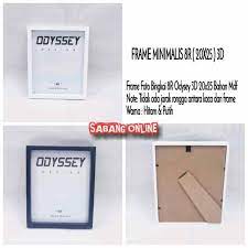 Design a custom frame online in 5 minutes or less, and your order will arrive in 2 to 5 business days. Jual Bingkai Foto 8r Minimalis 3d Frame Foto 8r 3d Kota Cirebon Sabang Online Tokopedia