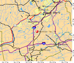 Get quotes & book instantly. Mountain Top Pennsylvania Pa 18707 Profile Population Maps Real Estate Averages Homes Statistics Relocation Travel Jobs Hospitals Schools Crime Moving Houses News Sex Offenders