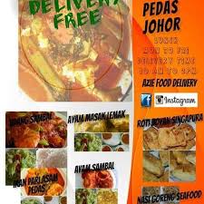 Johor bahru has no paucity of excellent food, much less halal food! Azie Food Delivery Makan Tengahhari Termurah Di Jb Food Food Delivery Snack Recipes