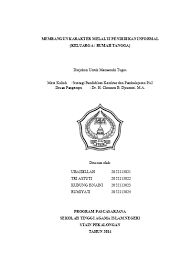 Kuliah bisa adalah kuliah informal jarak jauh (online) selama 2 tahun (4 semester) yang mempelajari ilmu islam dan bahasa arab secara terarah dan terukur dengan metode belajar dan. Top Pdf Pendidikan Informal